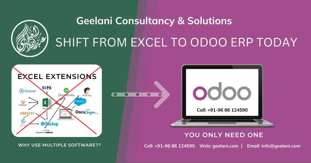 Migrate from Excel to Odoo with the solution of data migration